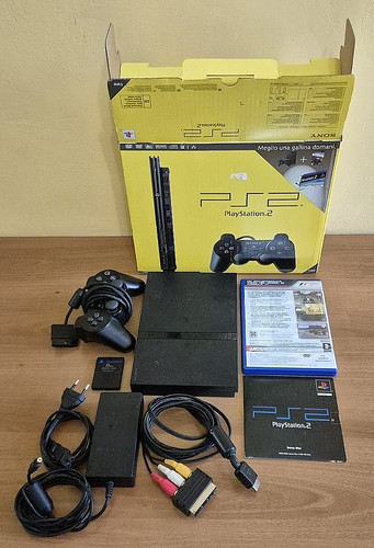 Sony playstation ps2 slim - 2,