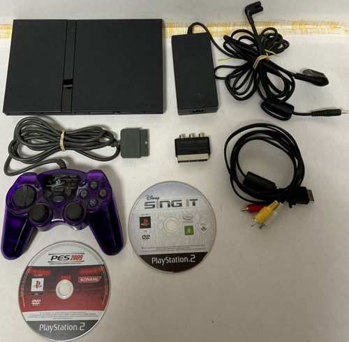 Sony ps2 slim - sony, nera
