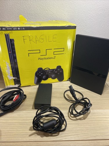Ps2 slim nera - nera, scph-70004