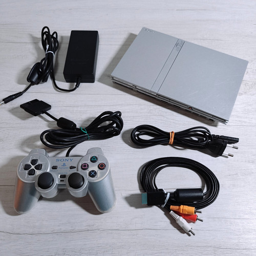 Sony ps2 slim silver - sony,
