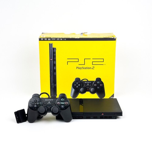 Console ps2 slim sony - console,