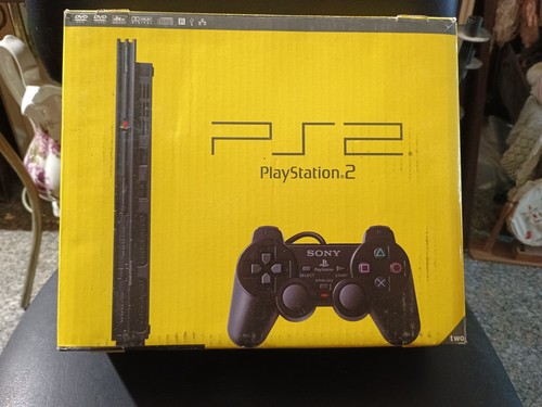 Ps2 slim play station sony - station, 2