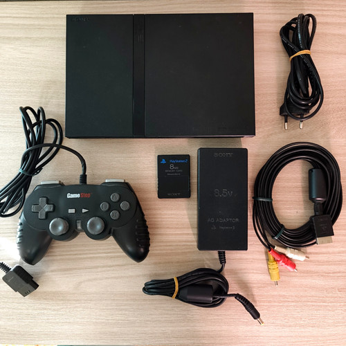 Console sony ps2 slim - console,