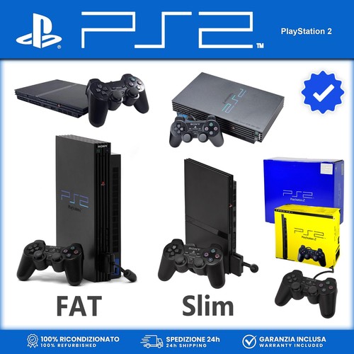 Console sony ps2 fat - sony,