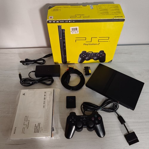 Sony ps2 slim scph - ps2, boxed