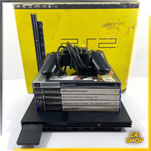 Console sony ps2 slim - ps2,