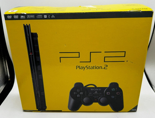 Console ps2 slim sony - console,