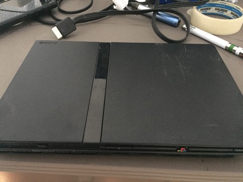 7921 console sony ps2 - sony, slim